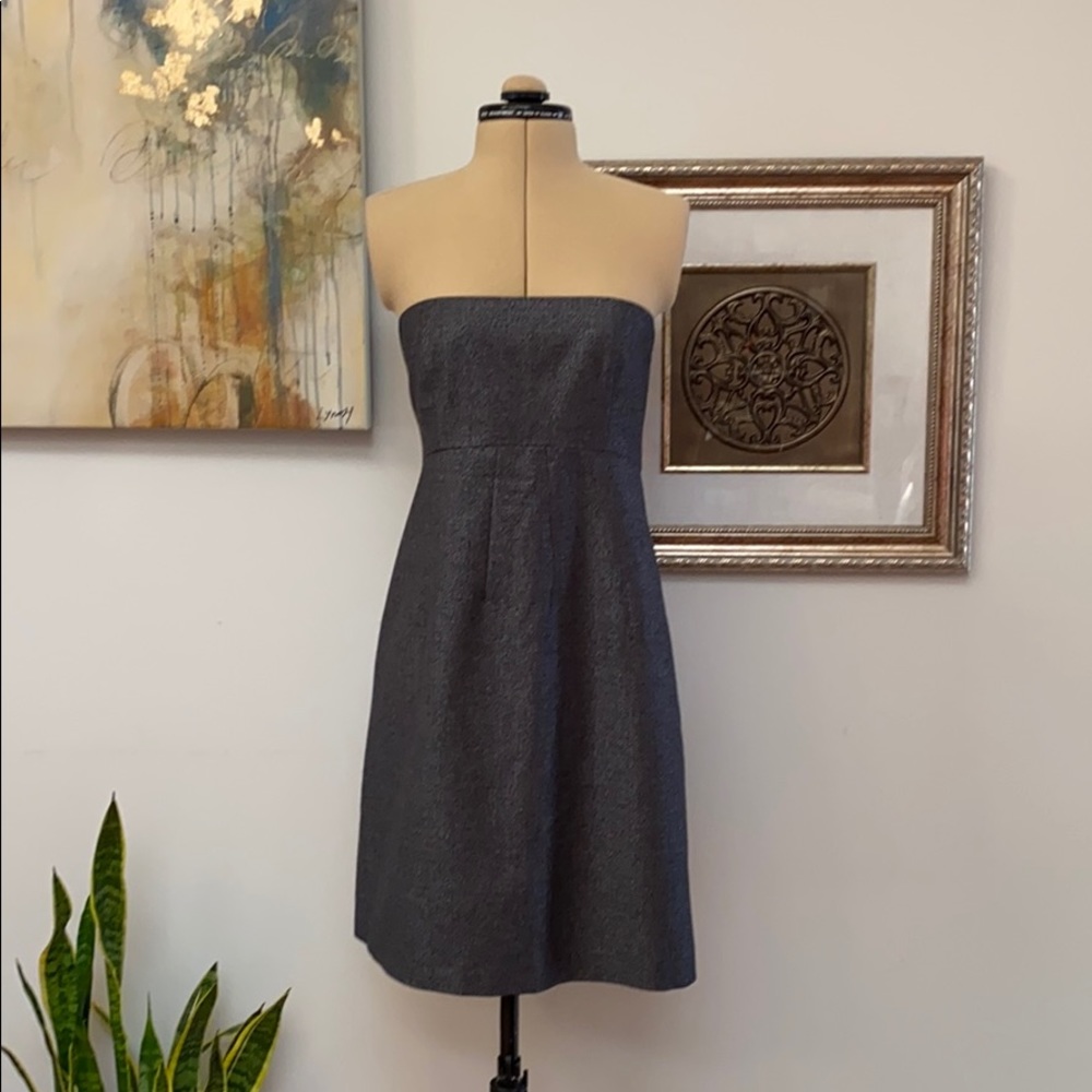 Theory SZ 8 Simple Strapless Dress